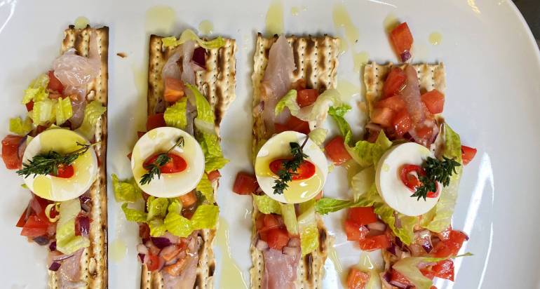 ברמונדי ישראלי וסלסה על מצה